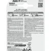 AAA, Uppladdningsbara Duracell Batterier Plus 750mAh. 4 st