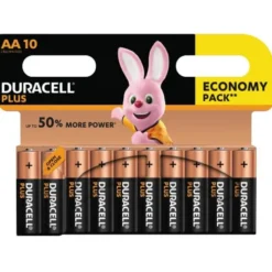 AA, Duracell Plus Power Batterier CP. 10 st.