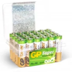AA, GP Super Alkaline AA-batteri, 15A/LR06, 24-pack