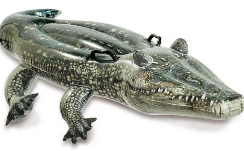 Aligator Realistisk Badmadrass 170 cm Intex