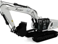 Amewi Hydraulisk Radiostyrd Grävmaskin G101H Vit 1:16