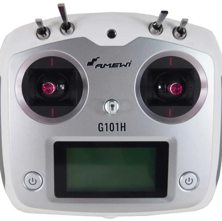 Amewi Hydraulisk Radiostyrd Grävmaskin G101H Vit 1:16