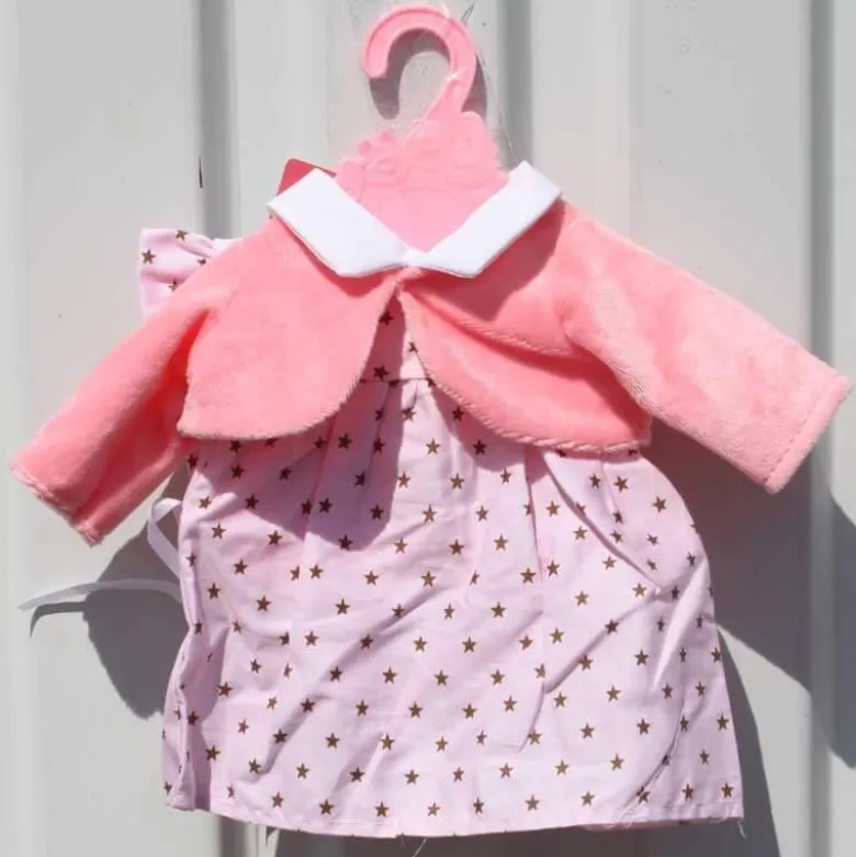 Baby Rose Dockkläder med stjärnor