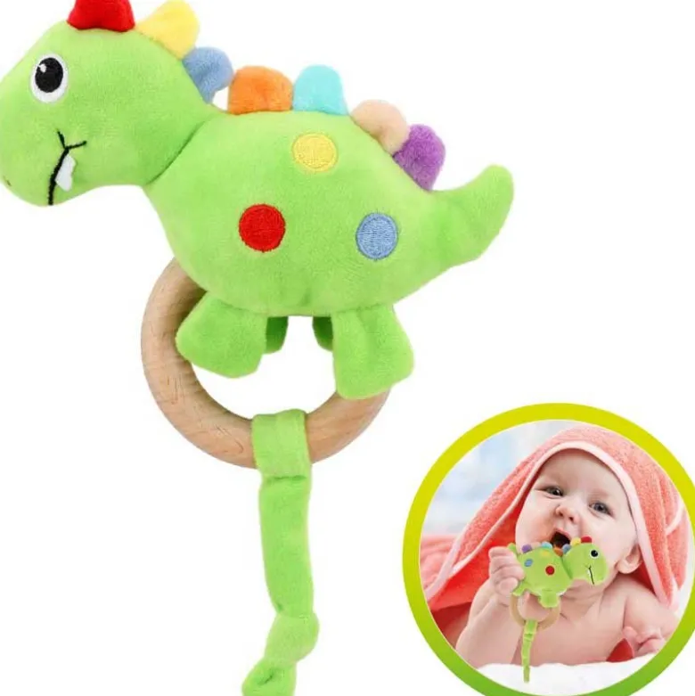 Babyskallra med bitring dinosaurie