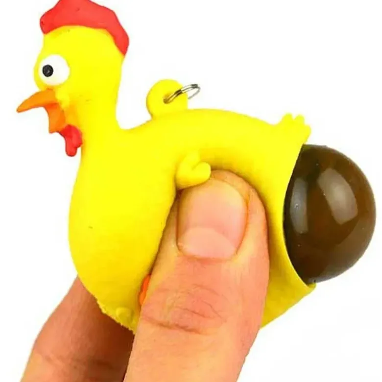 Bajsande djur Poop klämdjur med nyckelring