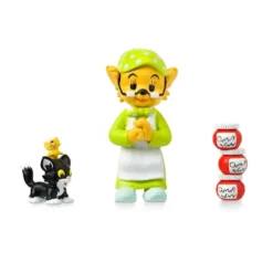 Bamse figurset Farmor och Katten Janson och Husmusen Micki