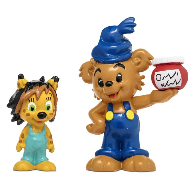 Bamse och Lova figurset. Micki
