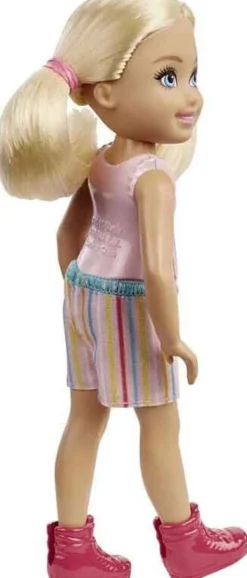 Barbie Chelsea Friend Strip Pink Dress GXT38
