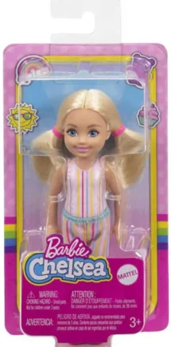 Barbie Chelsea Friend Strip Pink Dress GXT38
