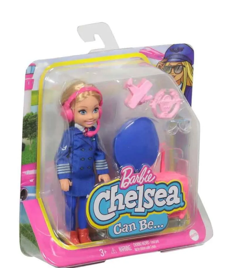 Barbie Chelsea Pilot Karriär Docka