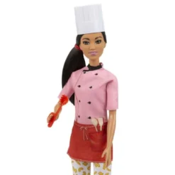 Barbiedocka Pastakock med tillbehör karriärsdocka GTW38