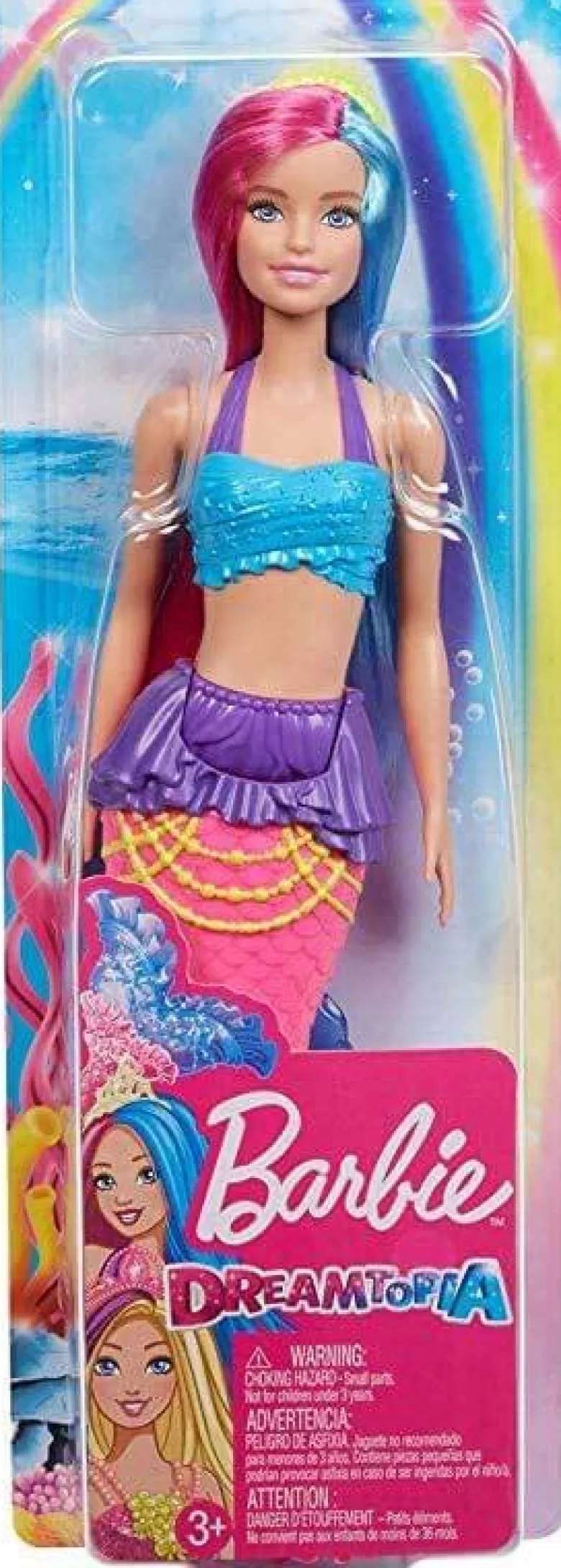 Barbie Dreamtopia Sjöjungfru Mermaid GJK08