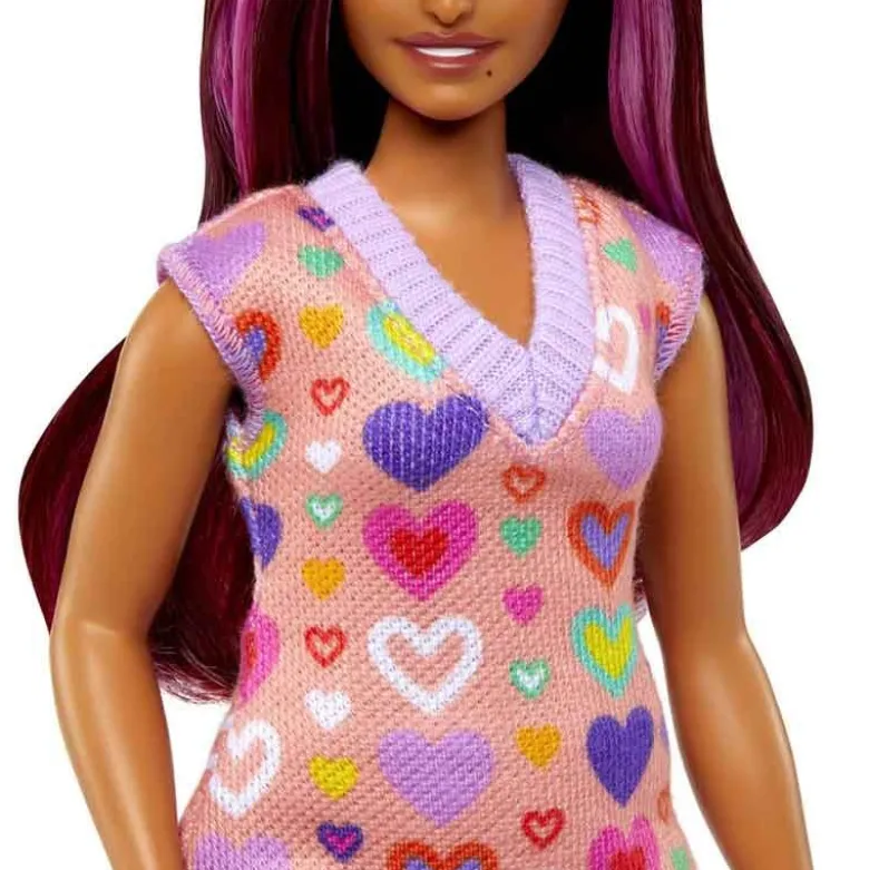 Barbie Fashionista Doll Candy Hearts HJT04