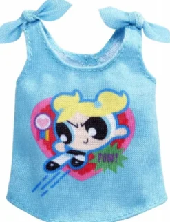 Barbie Fashion Topp Powerpuff Bubbles Dockkläder FXJ77