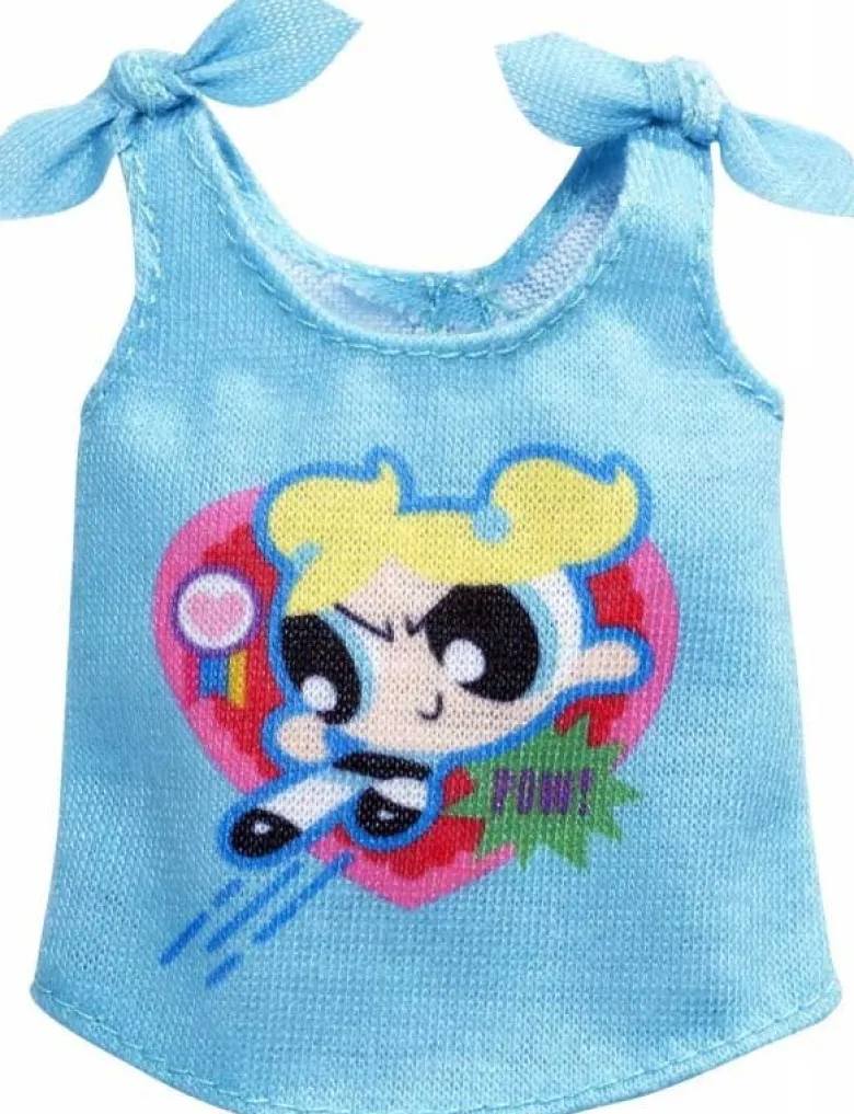 Barbie Fashion Topp Powerpuff Bubbles Dockkläder FXJ77