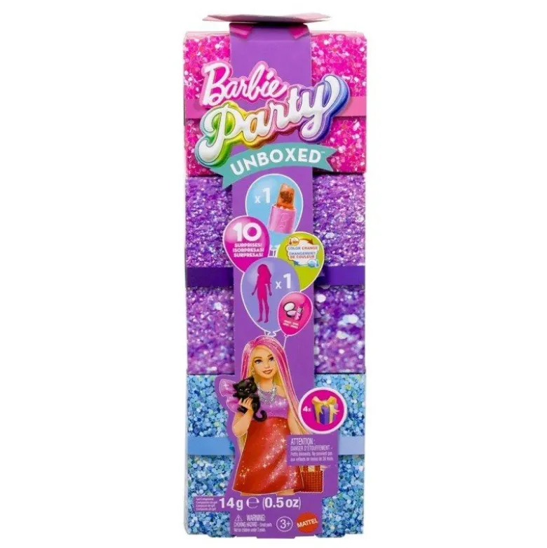 Barbie Glam Party Unboxed Red Original Doll JFY68