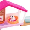 Barbie Hundkoja med hund och hundvalp och hundtillbehör GRG78
