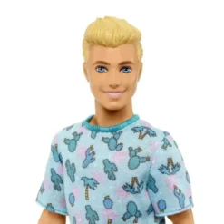 Barbie Ken Docka Fashionista häftig T-Shirt, vita shorts med sneakers HJT10