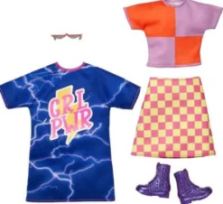 Barbiekläder 2-Pack girl power klänning HBV69