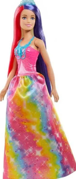 Barbie Long Hair Fantasy Docka och håraccessoar Dreamtopia GTF38