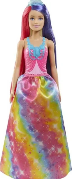 Barbie Long Hair Fantasy Docka och håraccessoar Dreamtopia GTF38