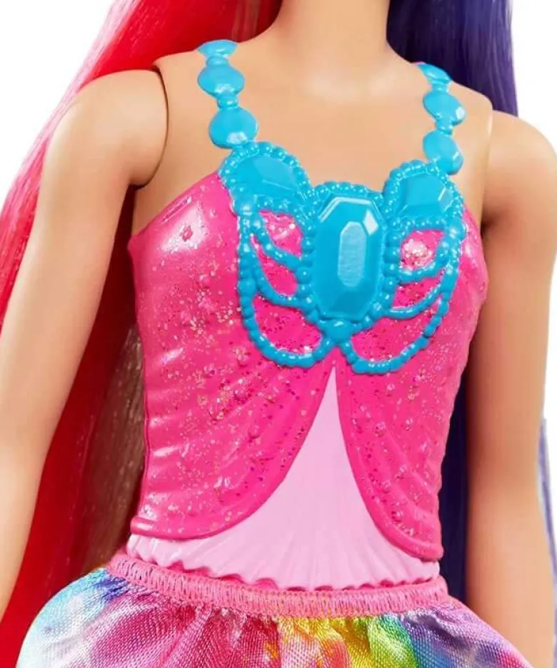 Barbie Long Hair Fantasy Docka och håraccessoar Dreamtopia GTF38