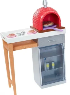 Barbie Pizzaugn Möbelset FXG39