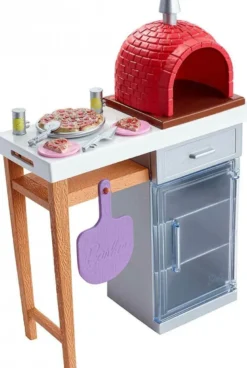 Barbie Pizzaugn Möbelset FXG39