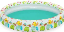 Barnpool med badboll och badring 122 cm Bestway
