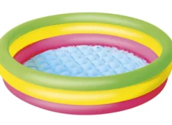 Barnpool med mjuk botten 102 cm Bestway