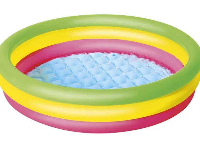 Barnpool med mjuk botten 102 cm Bestway