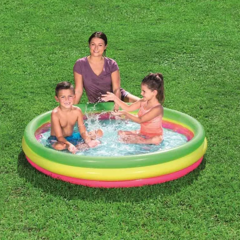 Barnpool med mjuk botten 152 cm Bestway