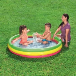 Barnpool med mjuk botten 152 cm Bestway