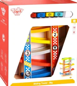 Bilbana för barn 7 våningsplan Tooky Toy
