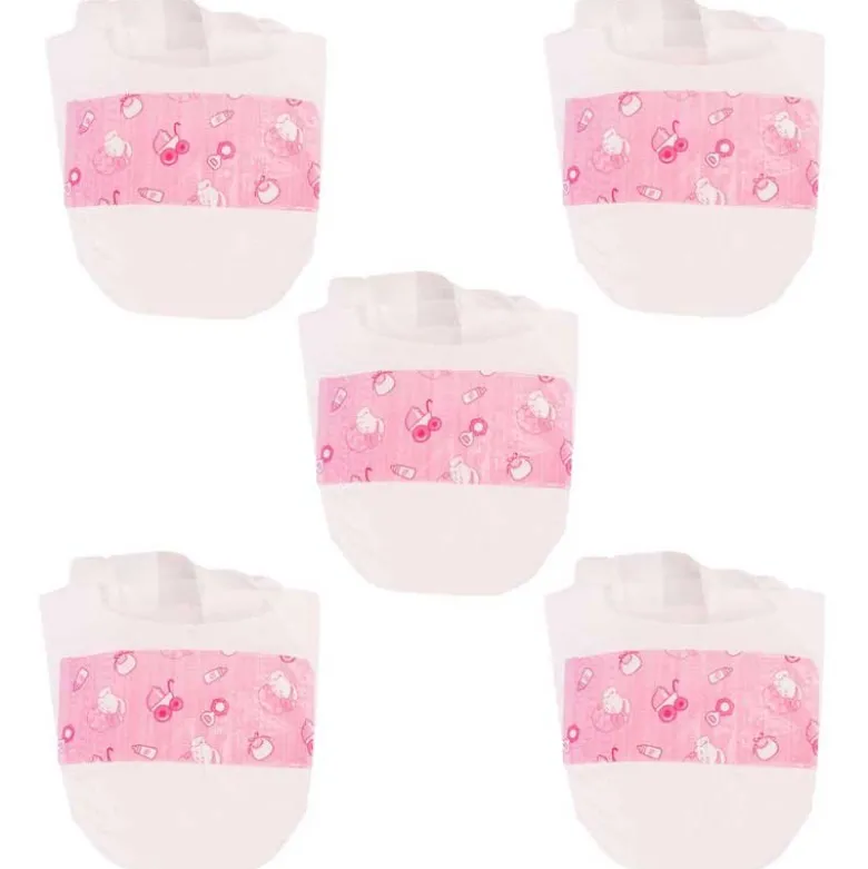 Blöjor 5-pack till docka Dolls Room