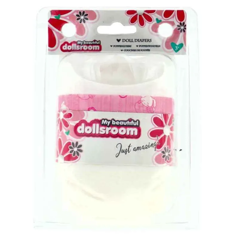 Blöjor 5-pack till docka Dolls Room