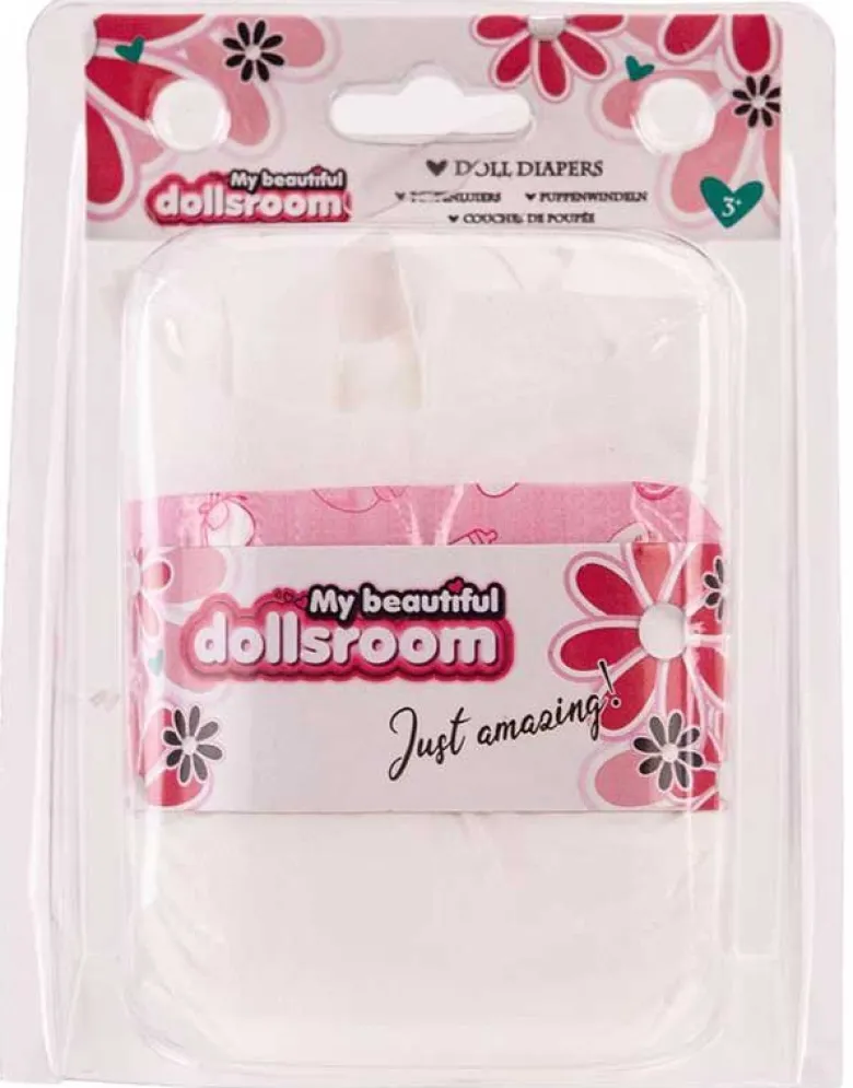 Blöjor 5-pack till docka Dolls Room