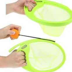 Bollfångar-Spel skjut iväg bollen och fånga den