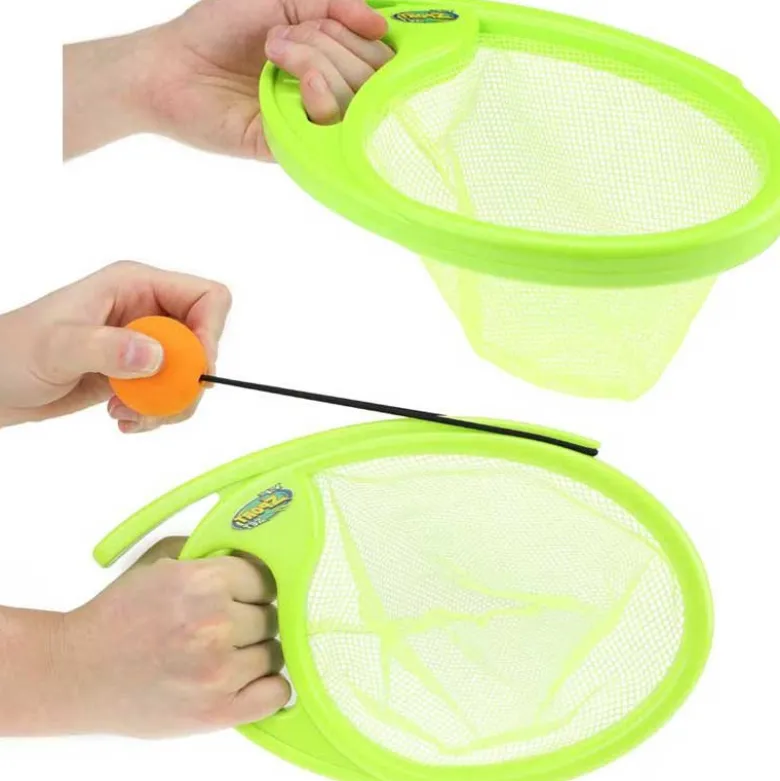 Bollfångar-Spel skjut iväg bollen och fånga den