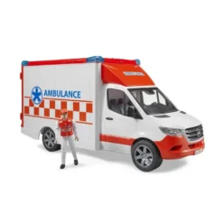 Bruder Ambulans Mercedes Sprinter med figur 02676