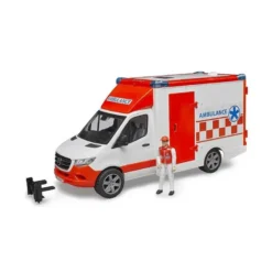 Bruder Ambulans Mercedes Sprinter med figur 02676