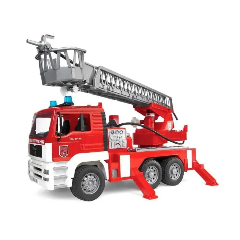 Bruder Brandbil Lastbil MAN med Vattenpump 02771