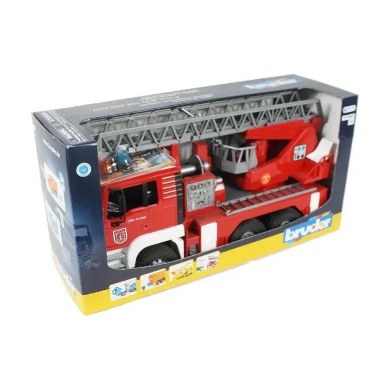 Bruder Brandbil Lastbil MAN med Vattenpump 02771