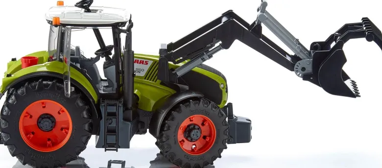Bruder Claas 950 Traktor med Frontlastare och Skopa 03013