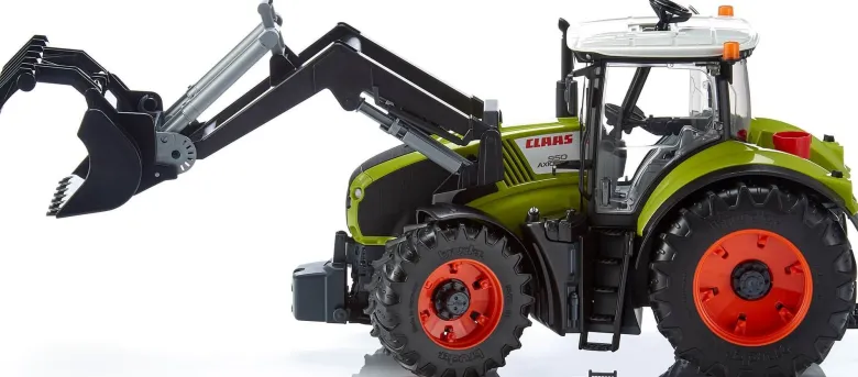 Bruder Claas 950 Traktor med Frontlastare och Skopa 03013