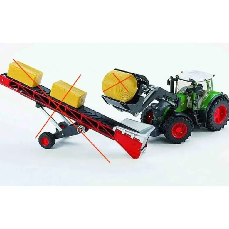 Bruder Fendt 936 Traktor med Frontlastare och Skopa 03041