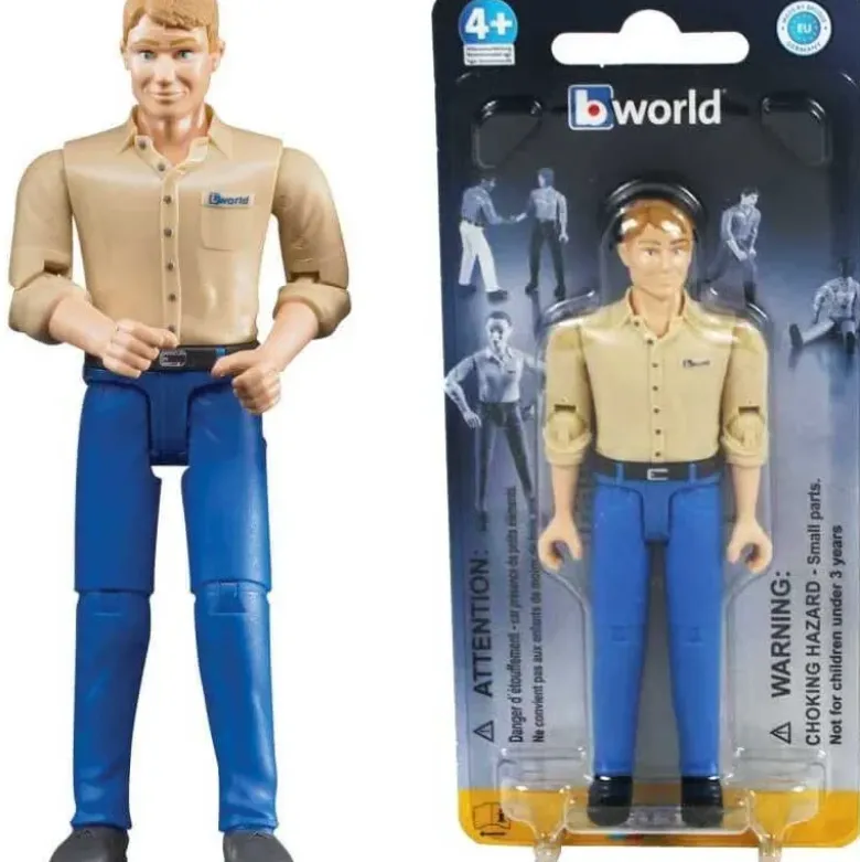 Bruder Figur Man med Blå Jeans 60006