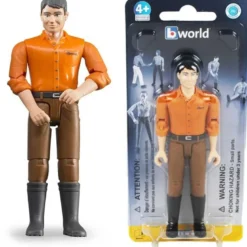 Bruder Figur Man med Bruna Byxor 60007