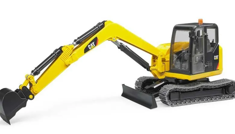 Bruder Grävmaskin Mini Caterpillar 02456