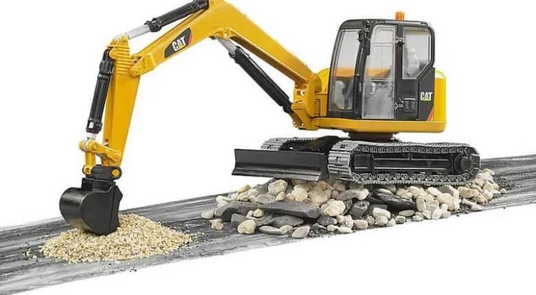 Bruder Grävmaskin Mini Caterpillar 02456
